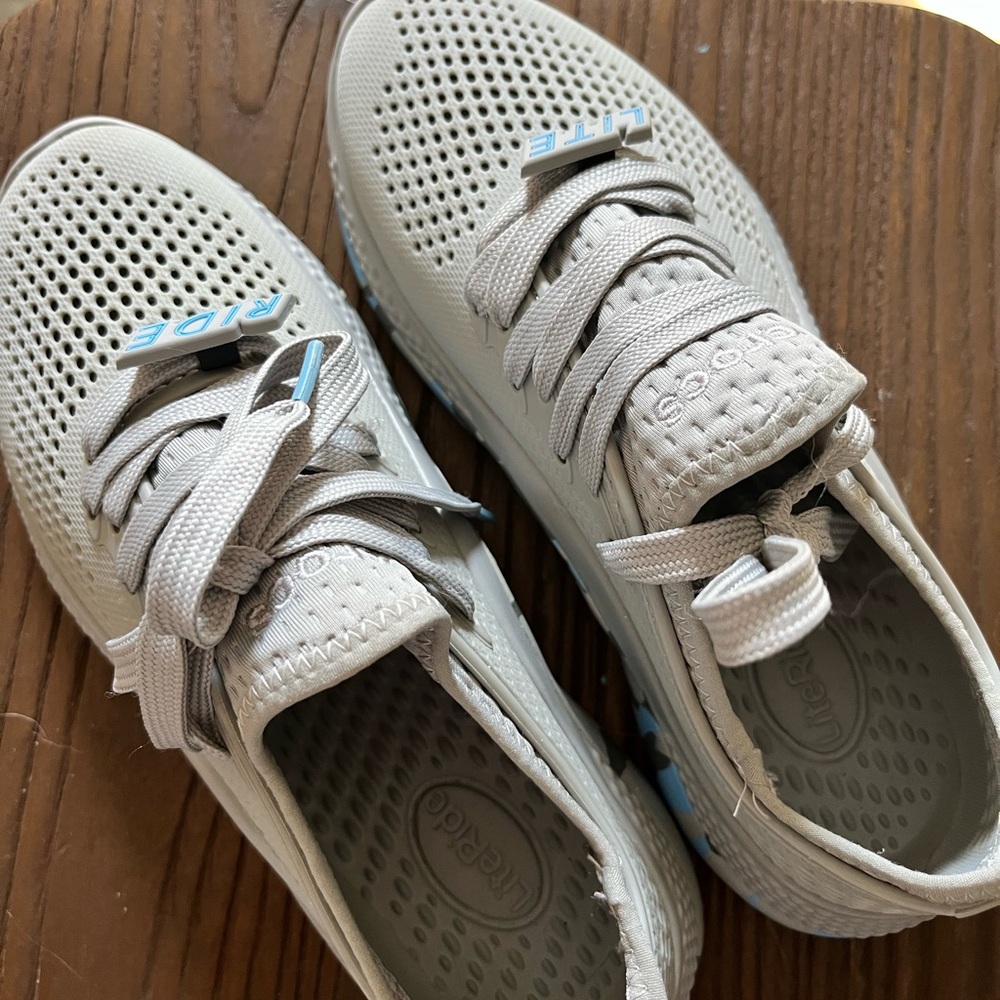 Light Gray Athletic Sneakers by CROCS